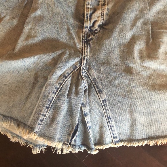 BNWT Free People Denim Harem Shorts - Picture 5 of 6